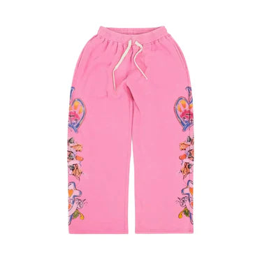 We Are Righteous Risen King Sweatpants Pink