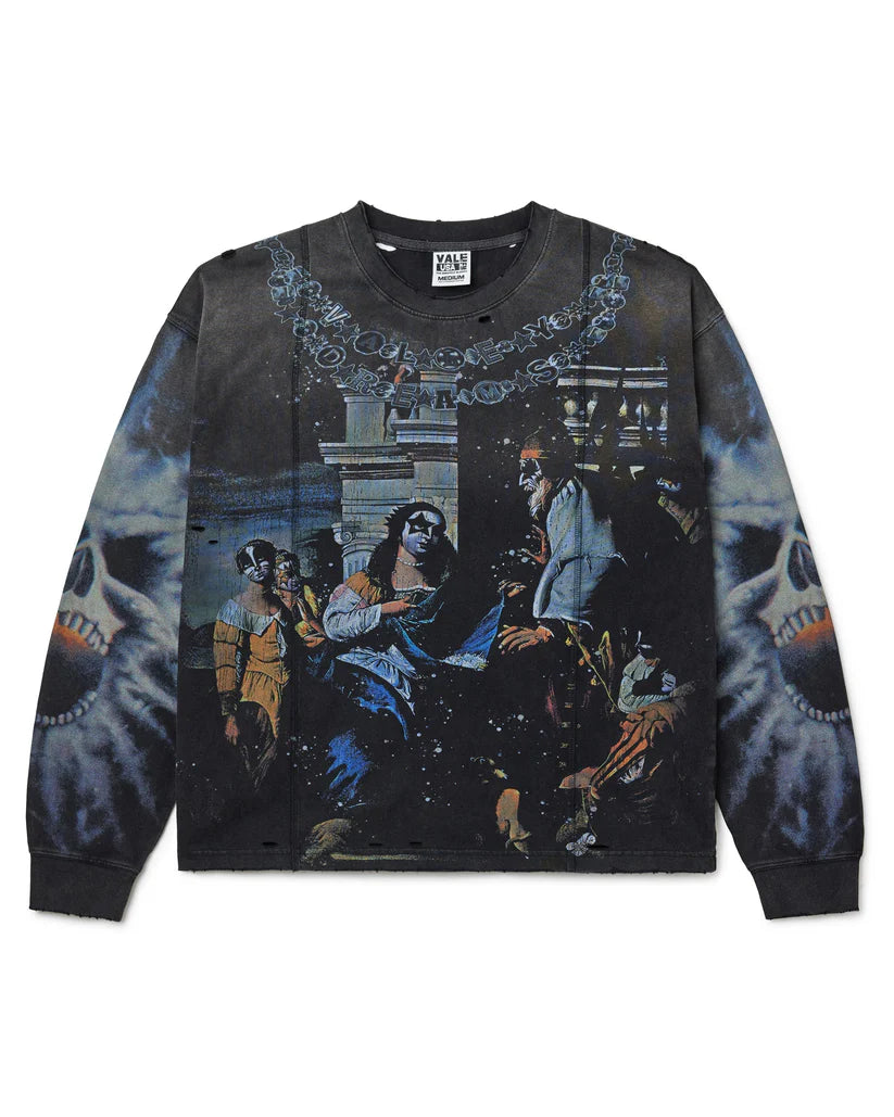Vale Forever Metal Renaissance Long Sleeve Tee Black