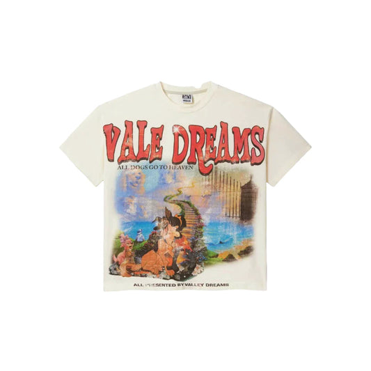 Vale Forever All Dogs Go To Heaven Tee Cream