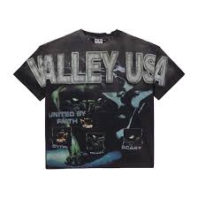 Vale Forever Black Cat Bling Tee Black